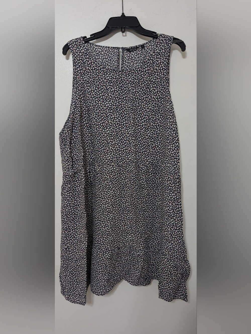 Tiered Floral Mini Dress